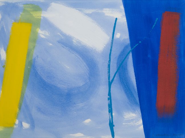 Breeze 1999 acrylic on paper 58.3 x 76.8 cm BGT3123
