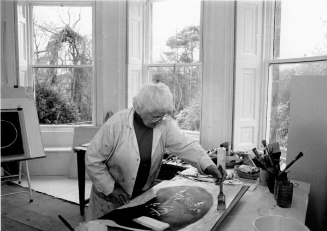 WBG in her Balmungo Studio. 1992. Photo: Laura Graham