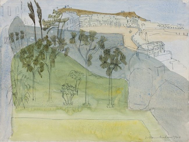 Untitled I (View of St Ives), 1943. The Ingram Collection © Wilhelmina Barns Graham-Trust