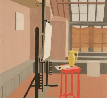 Studio Interior aka Red Stool, Studio 1945 oil on canvas 61 x 46 cm BGT6408