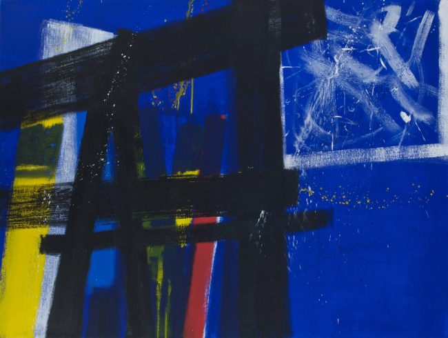 'Ultramarine II', 2000 (BGT 450) © Wilhelmina Barns-Graham Trust