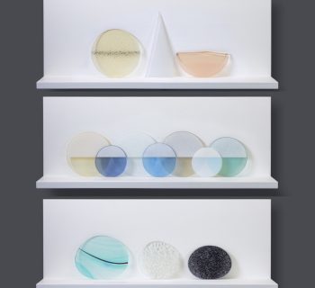 Amanda Baron 'Eigg glass collections'. Image credit Mitch Mitchell