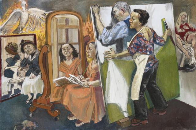 Paula Rego Painting Him Out 2011 Private Collection © Paula Rego, Courtesy Marlborough Fine Art