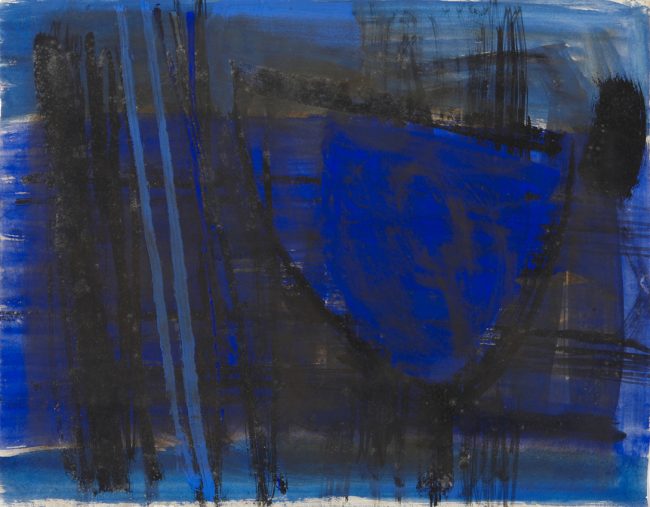 Underwater No.1 (For Winifred N) 1958 gouache on paper 42.3 x 54 cm BGT748 at London Art Fair