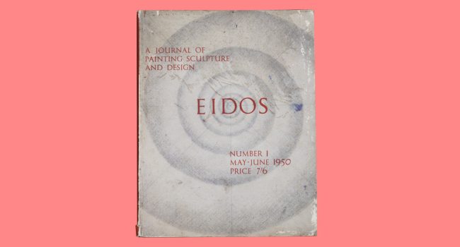 Front cover of Eidos periodical